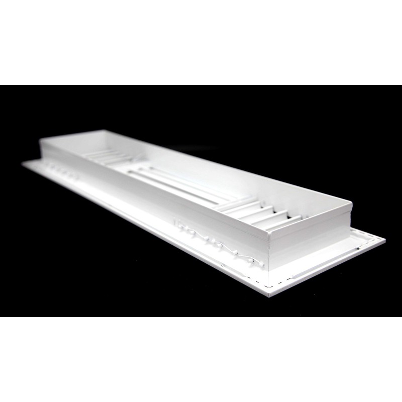 HVAC Premium 24''w X 6''h 3-Way Aluminum Curved Blade Adjustable
