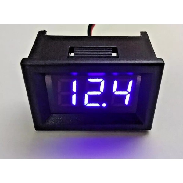 BBT 2 Wire Blue LED 12 volt Snap-In 1-1/4" RV