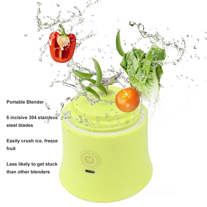 Portable Blender USB Rechargeable 20oz 600ml Personal Size Mini 6