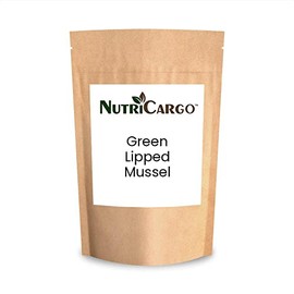 NutriCargo Green Lipped Mussel Powder – 1.1 LB (500g) | Premium Marine-Sourced Ingredient from New Zealand Shellfish | Fine Milled Mussel Extract for Functional Formulations & Pet Use