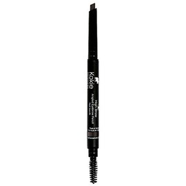 Kokie Cosmetics High Brow Angled Eyebrow Pencil, Deep Brunette, 0.012 Ounce