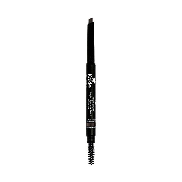 Kokie Cosmetics High Brow Angled Eyebrow Pencil, Deep Brunette, 0.012 Ounce