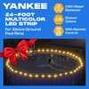 Yankee Strip Pool Lights, Water-Resistant 24 Ft. Rim Pool Light