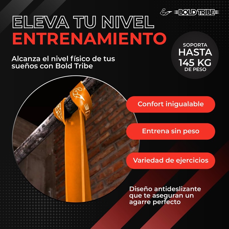 BOLD TRIBE Liga de Resistencia Naranja No. 6 - Banda