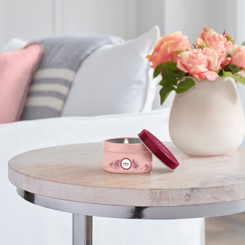 MRS. MEYER'S CLEAN DAY Soy Tin Candle, 12 Hour Burn