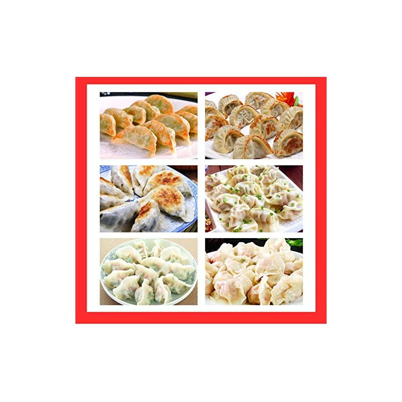 IAXSEE 6 Pieces Dumplings Maker Stainless Steel Dumpling Mold Set,