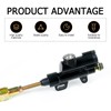 Anyhut 1 PC Rear Brake Master Cylinder, Foot Hydraulic Brake