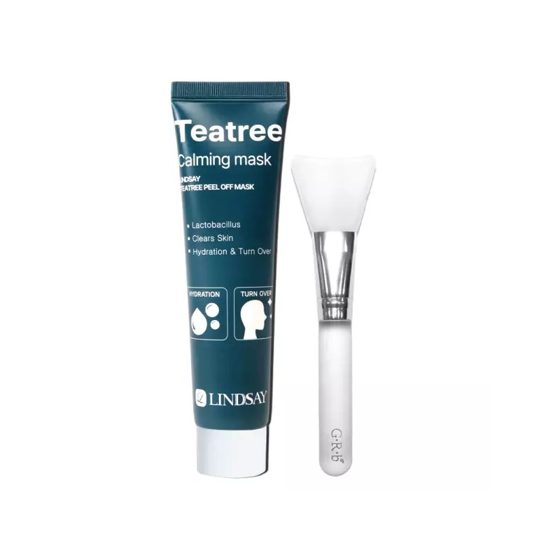 Laneige 린제이 티트리 카밍 랩핑 마스크 떼어내는 콜라겐 필오프팩 70ml+팩브러쉬