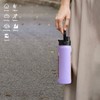 Kodrine Water Bottle with Straw, 24 oz Glass water Bottle