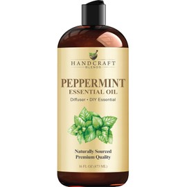Handcraft Blends Peppermint Essential Oil - Huge 16 Fl Oz - for Candle Making, Soap Making, Diffusers, and Aromatherapy