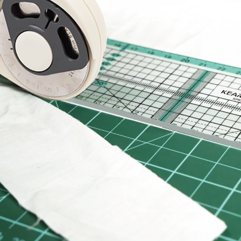 KEARING Quilting Ruler 30 cm Patchwork Quilting Ruler with Metal