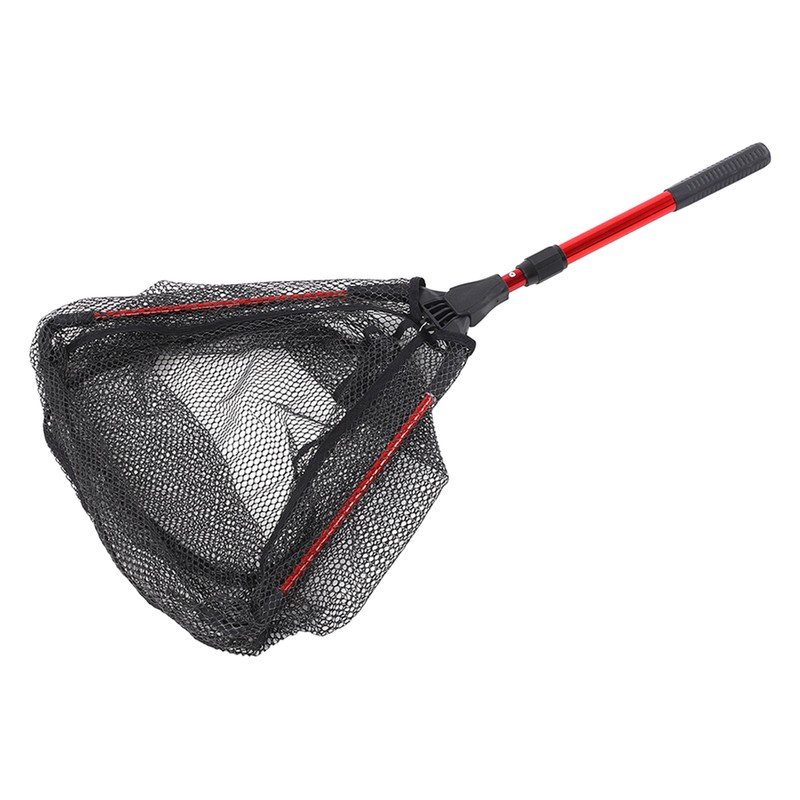Floating Fishing Net Aluminum Alloy Hex Structural Mesh Extended Handle