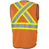 Pioneer Hi Vis Traffic Mesh Safety Vest for Men -