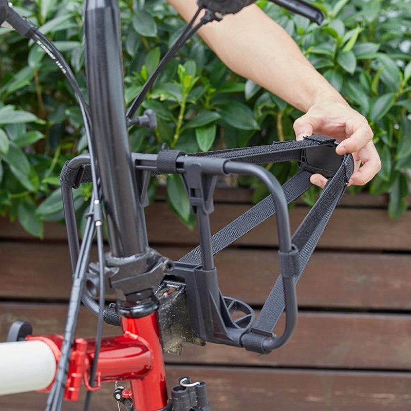 SplendoRoute Folding Bike Front Rack Set for Brompton Bike Front