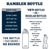 YETI Rambler 18 oz Bottle, Vacuum Insulated, Stainless Steel with