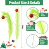 12 Pcs Christmas Tree Topper, 17'' Green Christmas Tree Picks