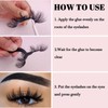 Clear Eyelash Glue Strong Hold Lash Glue Eyelash Adhesive Latex-Free