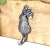 Fyne-Finds Cast Iron Hook Rustic Vintage Scottie Dog Tail Hook