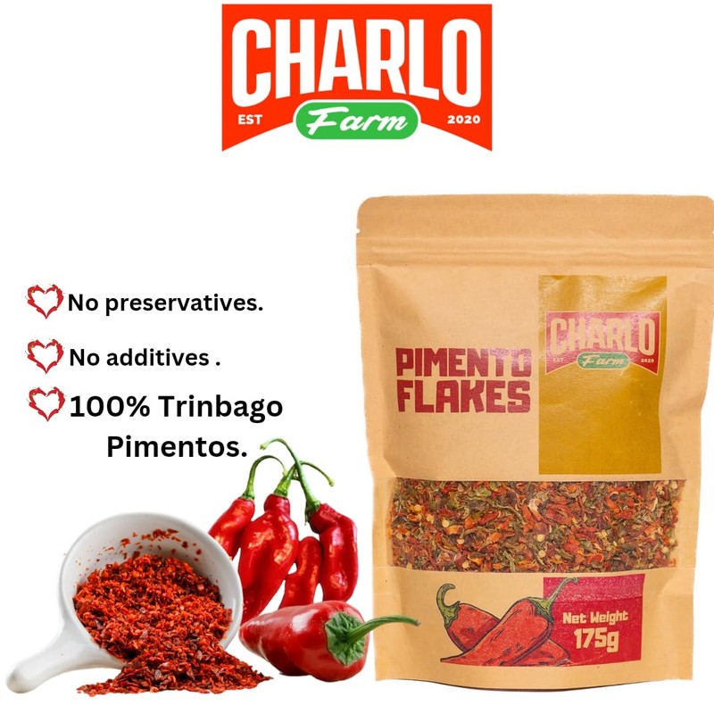 Charlo Farm's Pimento Flakes 175g