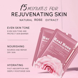 14PCS Skin Care Set,Spa Gift Set with Face Moisturizing Mask,Eye Mask,Lip Mask,Hand Mask,Foot Mask,Hydrating Face Mask Set,Skincare Gifts Set for Women