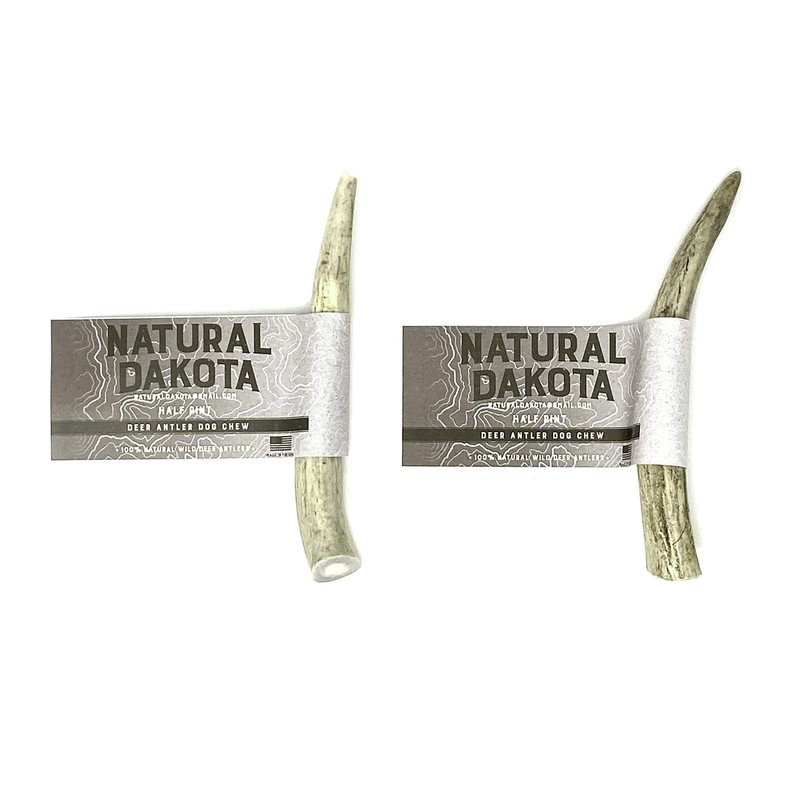 Natural Dakota Premium Deer Antler Dog Chew Toys