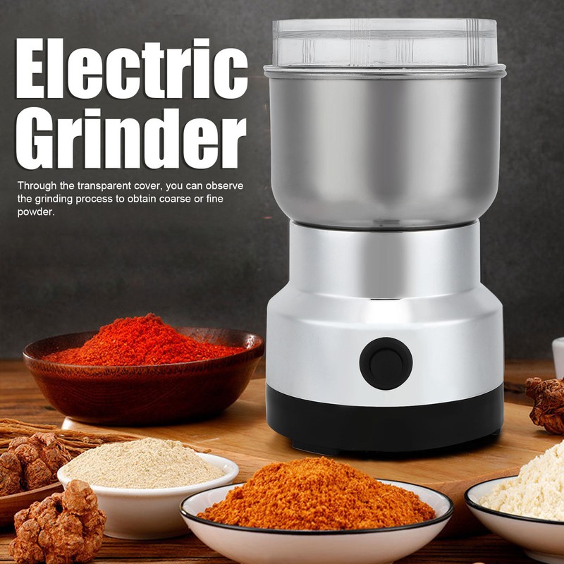 Multifunctinal Electric Coffee Grinder Kitchen Grains Nuts Beans Spices Milling