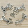 4 PCS 135 Degree Cabinet Door Hinges,Kitchen Cupboard Blind Corner