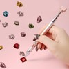 WOKOTO 1 PCS Nail Art Rhinestone Picker Pens With Spare