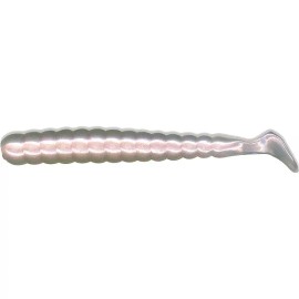 Charlie Brewer's 3" Bass Slider Grub CBSBG3  Pearl, 30ct