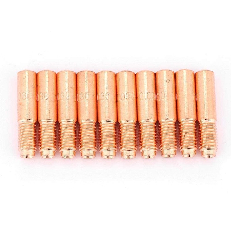 10pcs Welding Tips Mig Welder Tip Suitable for 000067 Miller