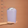 kela MARTA Cosmetic Bin, Purple, 1.7 Litres, Mini Rubbish Bin