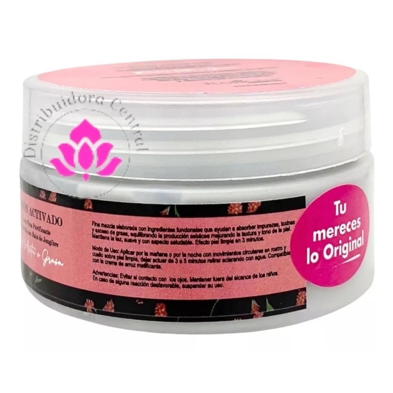 Florigan Crema Fina Purificante Carbon Activado Florigan® 110grs.