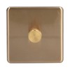 Brass Dimmer Switch, Dimmer Light Switch for Home Use AC220V