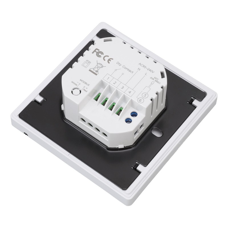 Smart Temperature Controller IP20 Protection PC ABS White Programmable Boiler