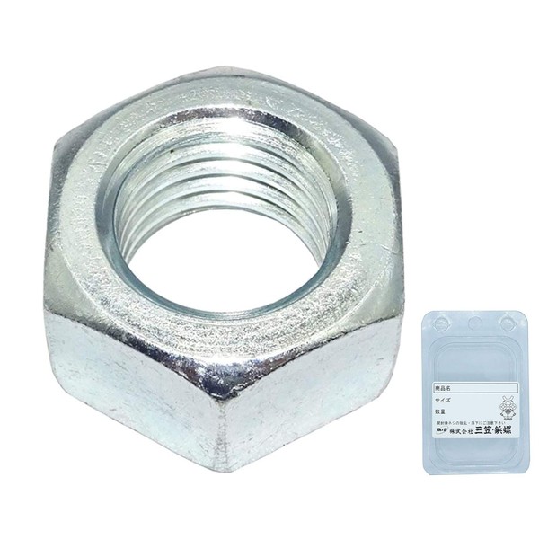 M&B Fine Hex Nut 1 Type Uniqlo Plating [Domestic Manufacturer]