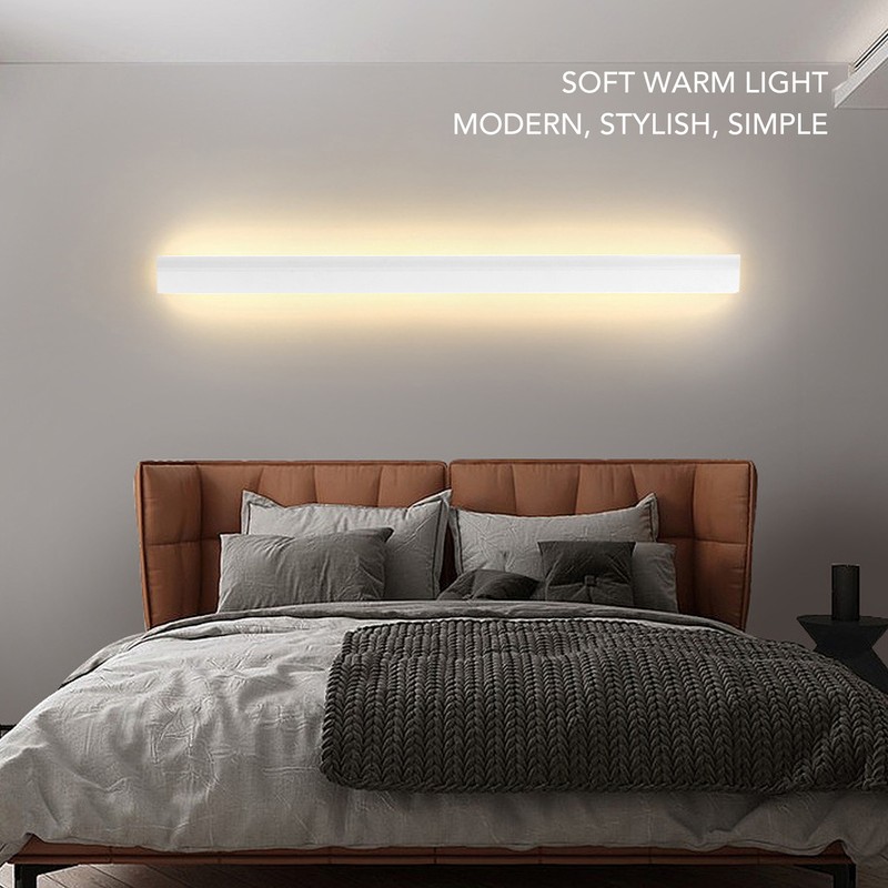 LED Long Strip Wall Light Waterproof Stylish Modern Long Wall