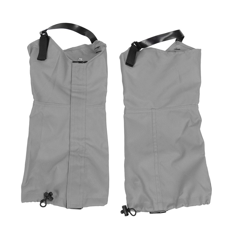 One Pair Snow Leg Gaiters Waterproof Unisex 600D Ripstop Oxford