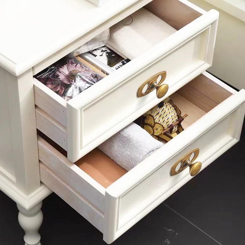 Goo-Ki Cabinet Knobs with Spacer/Back Base Plate for Drawer Kitchen,
