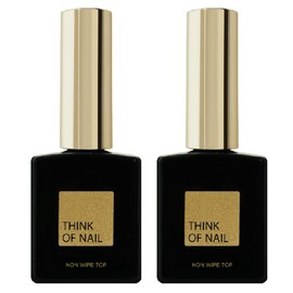 Think of Nails Non-wipe Glow Top Gel 1+1 Self Nail / 띵크오브네일 논와이프 광탑젤 1+1 셀프네일