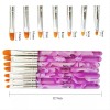 TECHTONGDA Brand New 7-piece Acrylic Rod Round Head Phototherapy Pen