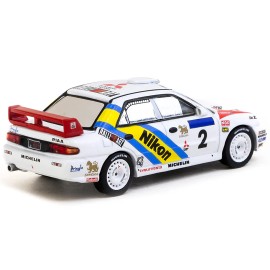 DCD Mitsubishi Lancer Evolution III #2 Diecast Toy Kenneth Eriksson Staffan Parmander 1995 Hong Kong-Beijing Rally Winner