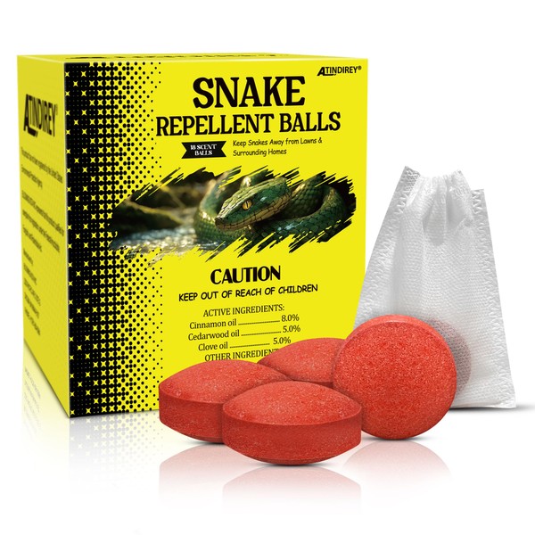 Snake Repellent Balls for Yard - Powerful Outdoor Protection |