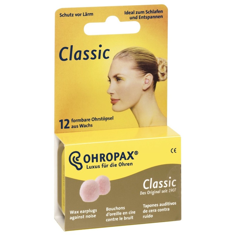 Ohropax Classic Earplugs - 12 2 2286 36