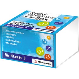 Rechtschreibung in der Box – Lernkärtchen mit Strategie(n), Klasse 3