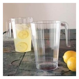 1.4 Litre / 50oz Plastic Disposable Party Pitcher Jugs x 5