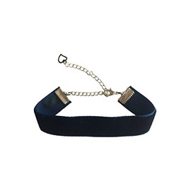 dunns-jewels Black Satin 16mm Wide Choker