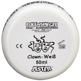 Cream White Clown 50ml Face Paint