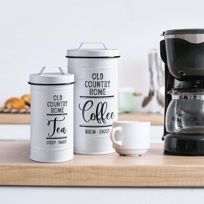 DAYYET Canisters Sets for the Kitchen, Airtight Kitchen Canisters for