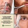 Beauty Scissors Set Eyebrow Scissors Nose Hair Removal Beard Scissors