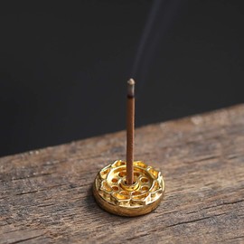 ARTIBETTER 10 Pcs Incense Stick Holder Mini Lotus Inscent Coil Burner Disc Incense Burner Holder for Home Office Tea House